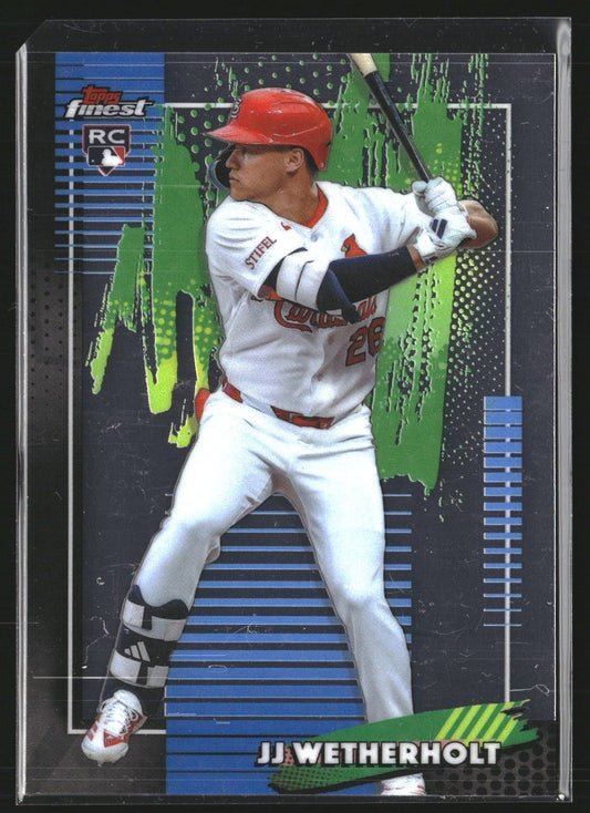 JJ Wetherholt 2026 Finest 15 RC RC St. Louis Cardinals