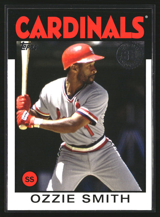 Ozzie Smith 2021 Topps Update 86B-35 1986 Topps Baseball 35th St Louis Cardinals