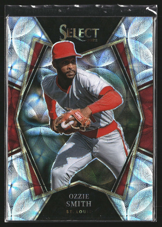 Ozzie Smith 2022 Panini Select 133 Scope St. Louis Cardinals