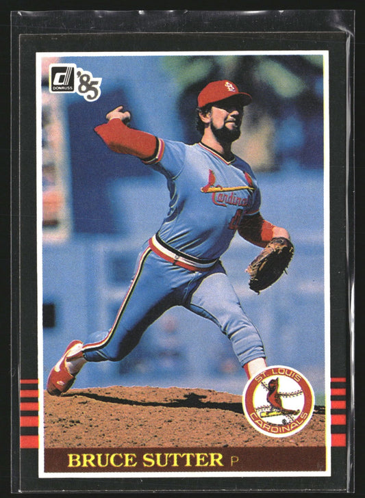 Bruce Sutter 1985 Donruss 109 St. Louis Cardinals