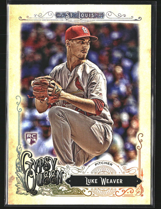 Luke Weaver 2017 Topps Gypsy Queen 249 RC RC St. Louis Cardinals