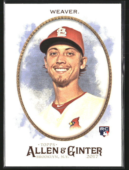 Luke Weaver 2017 Topps Allen & Ginter 242 RC RC St. Louis Cardinals