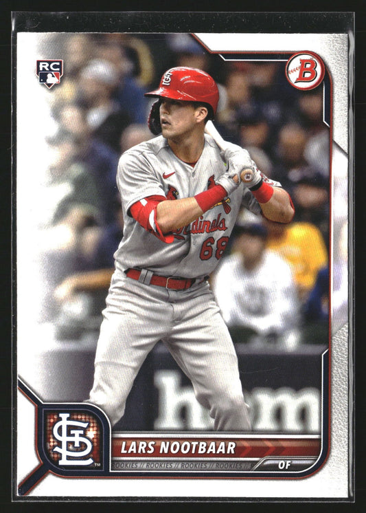 Lars Nootbaar 2022 Bowman 64 RC RC St. Louis Cardinals