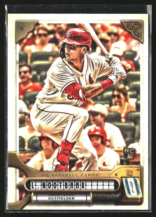 Lars Nootbaar 2022 Topps Gypsy Queen 60 RC RC St. Louis Cardinals
