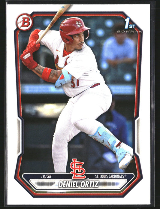 Deniel Ortiz 2026 Bowman BP-22 Prospects St. Louis Cardinals