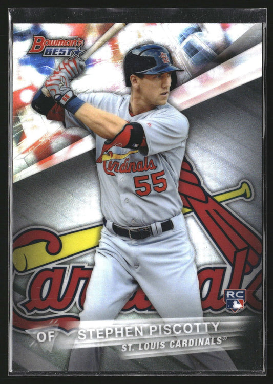 Stephen Piscotty 2016 Bowman's Best 59 Refractor RC RC St. Louis Cardinals