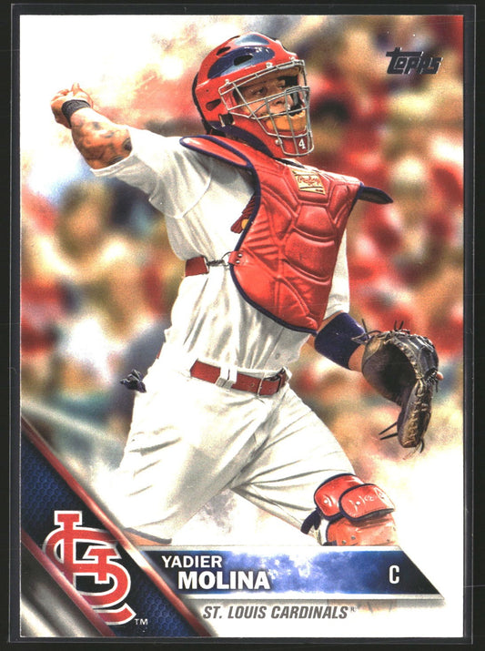Yadier Molina 2016 Topps 134 St. Louis Cardinals