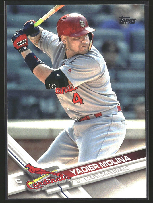 Yadier Molina 2017 Topps 373 St. Louis Cardinals