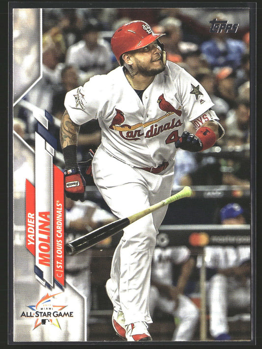 Yadier Molina 2020 Topps Update U-169 St. Louis Cardinals