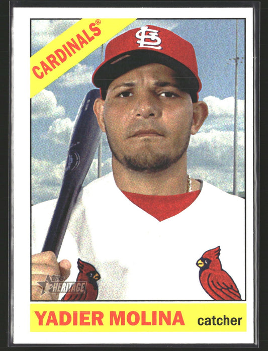 Yadier Molina 2015 Topps Heritage 275 St. Louis Cardinals