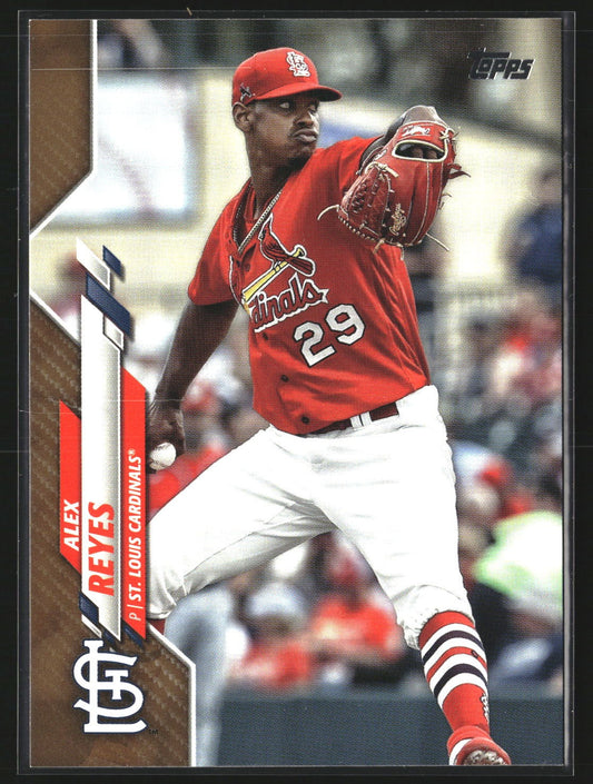 Alex Reyes 2020 Topps Update U-131 Gold SN St. Louis Cardinals