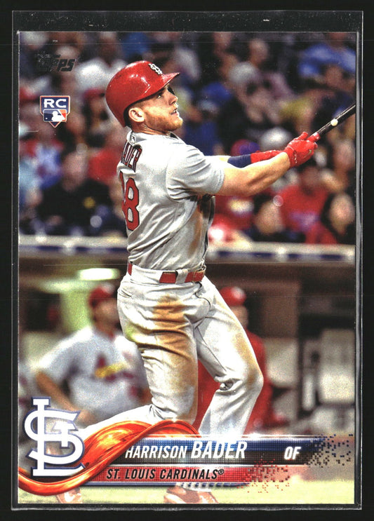 Harrison Bader 2018 Topps 21 RC RC St. Louis Cardinals