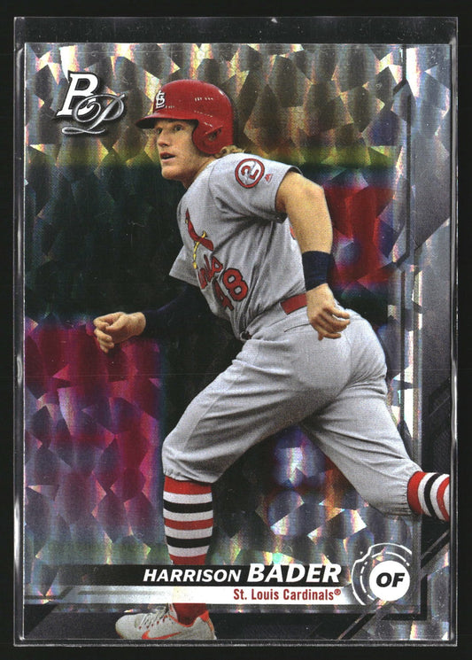 Harrison Bader 2019 Bowman Platinum 26 Ice St. Louis Cardinals