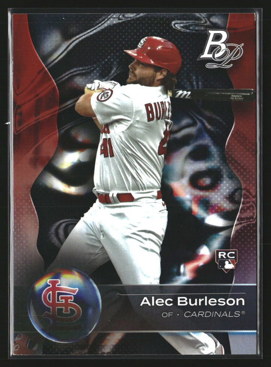 Alec Burleson 2023 Bowman Platinum 72 RC RC St. Louis Cardinals