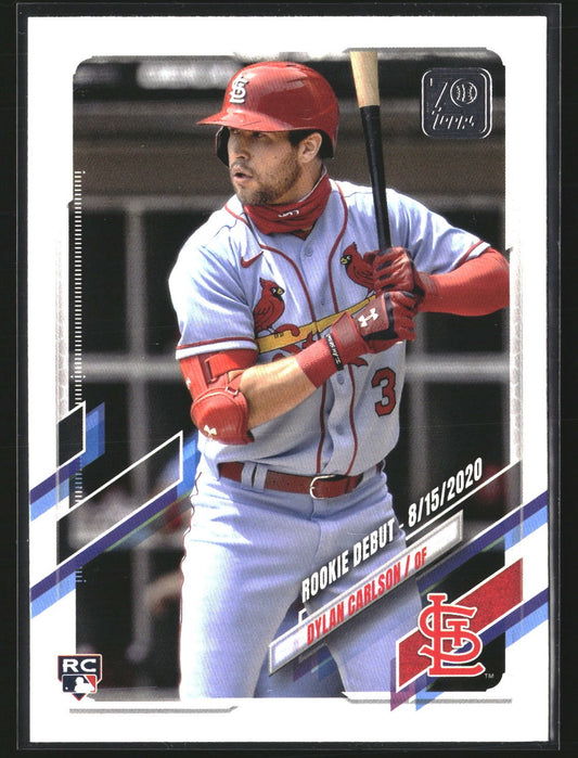 Dylan Carlson 2021 Topps Update US197 St. Louis Cardinals