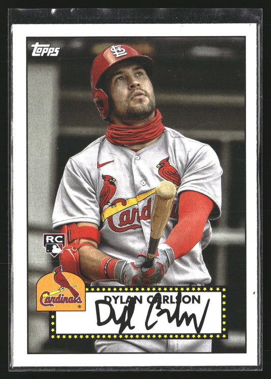 Dylan Carlson 2021 Topps T52-33 1952 Topps Redux St. Louis Cardinals