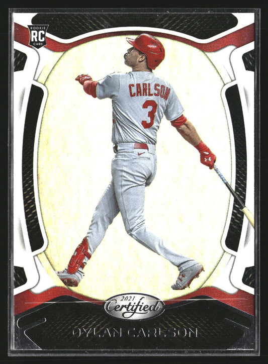 Dylan Carlson 2021 Panini Chronicles 31 Certified RC RC St. Louis Cardinals