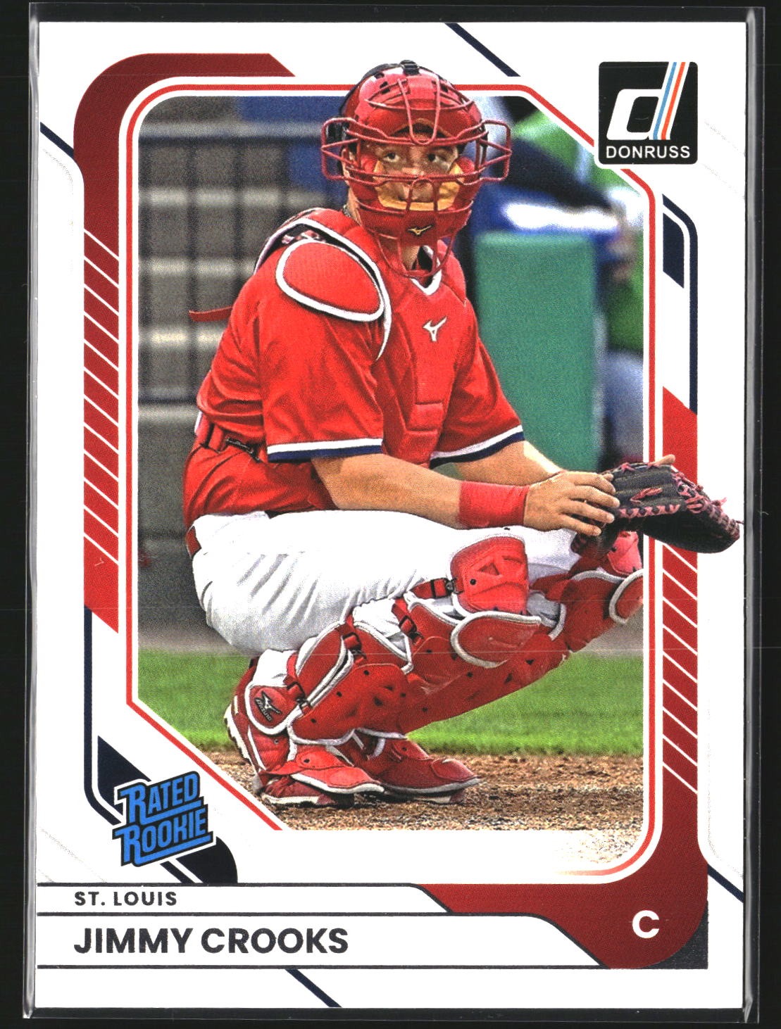 Jimmy Crooks 2026 Donruss 78 RC RC St. Louis Cardinals