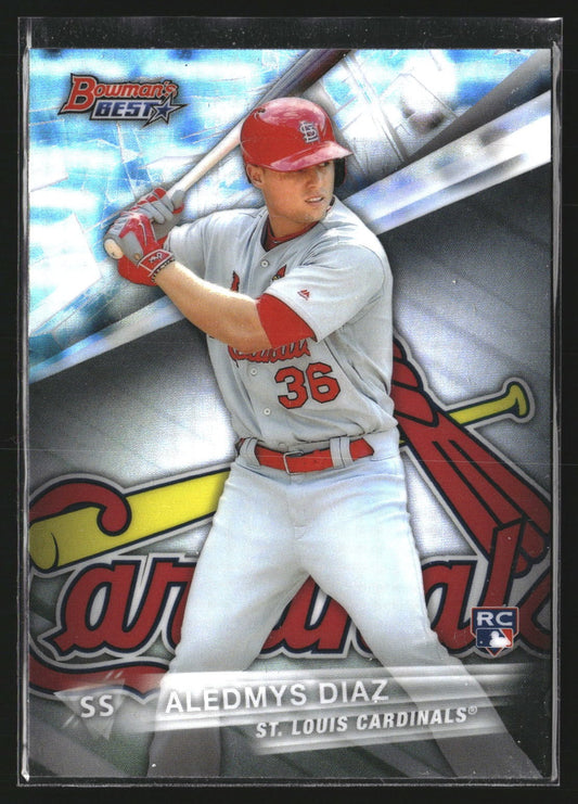 Aledmys Diaz 2016 Bowman's Best 29 Refractor RC RC St. Louis Cardinals
