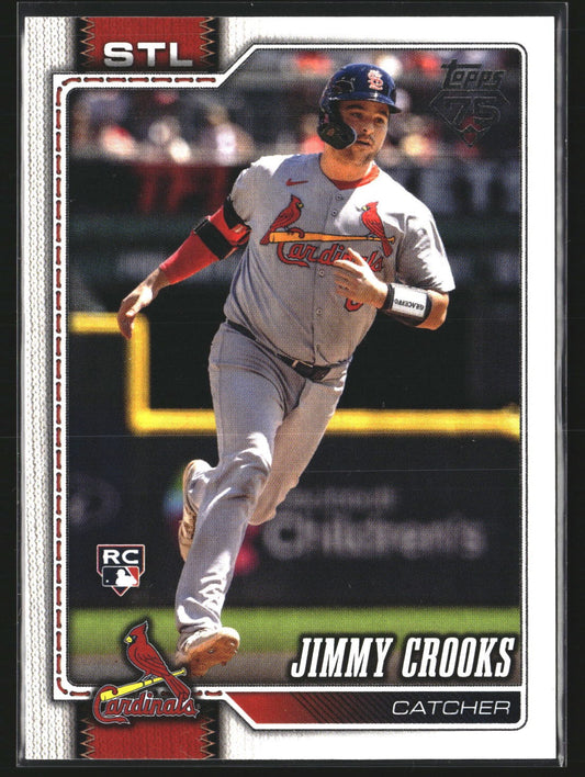 Jimmy Crooks 2026 Topps 73 RC RC St. Louis Cardinals