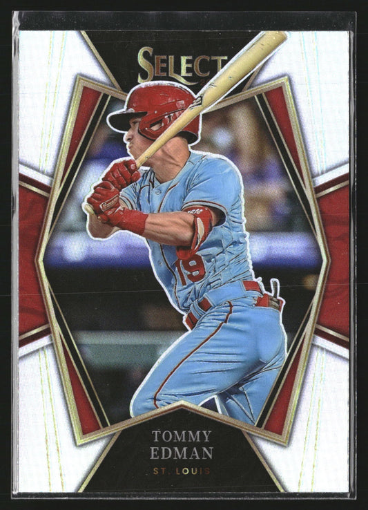 Tommy Edman 2022 Panini Select 140 Holo St. Louis Cardinals