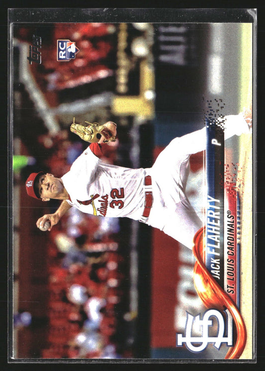 Jack Flaherty 2018 Topps 93 RC RC St. Louis Cardinals