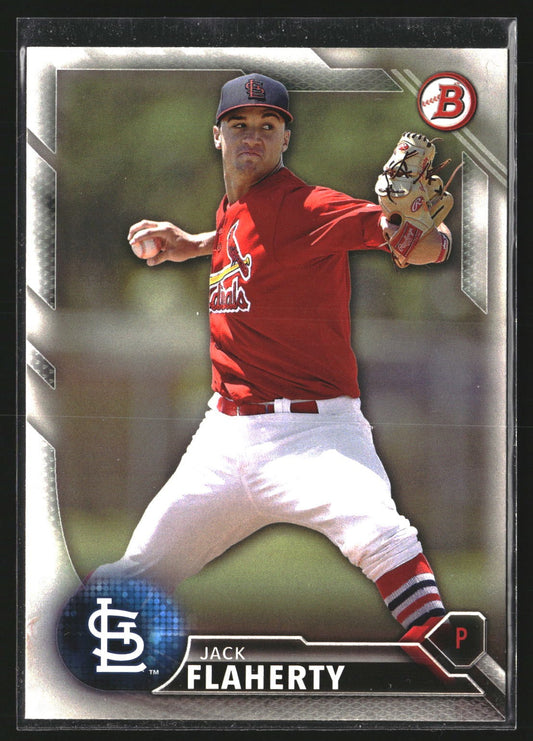 Jack Flaherty 2016 Bowman BP89 Prospects St. Louis Cardinals
