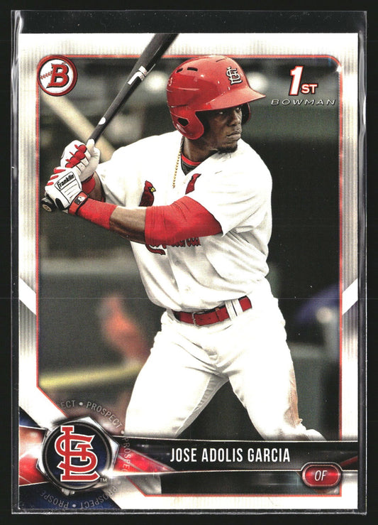 Jose Adolis Garcia 2018 Bowman BP121 Prospects St. Louis Cardinals