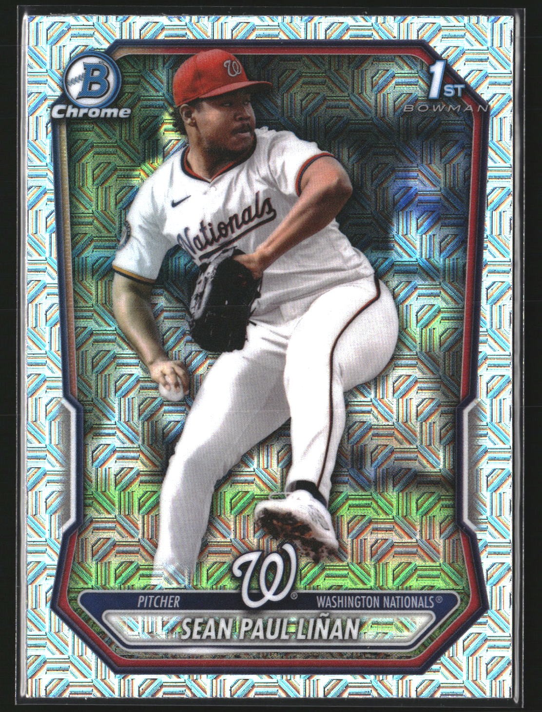 Sean Paul Liñan 2026 Bowman BCP-26 Chrome Prospects Mojo Refractor Nationals