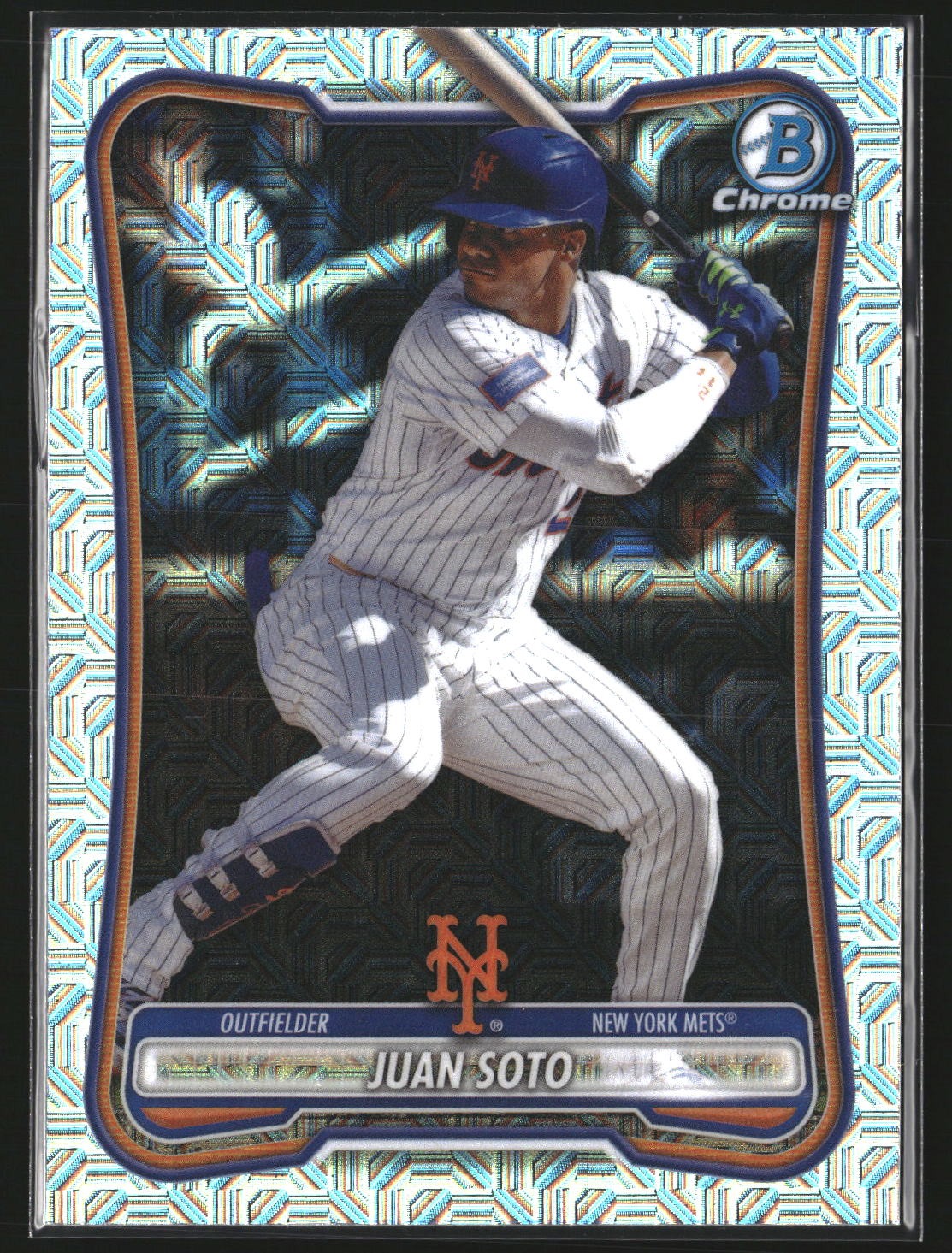 Juan Soto 2026 Bowman 97 Chrome Mojo Refractor New York Mets