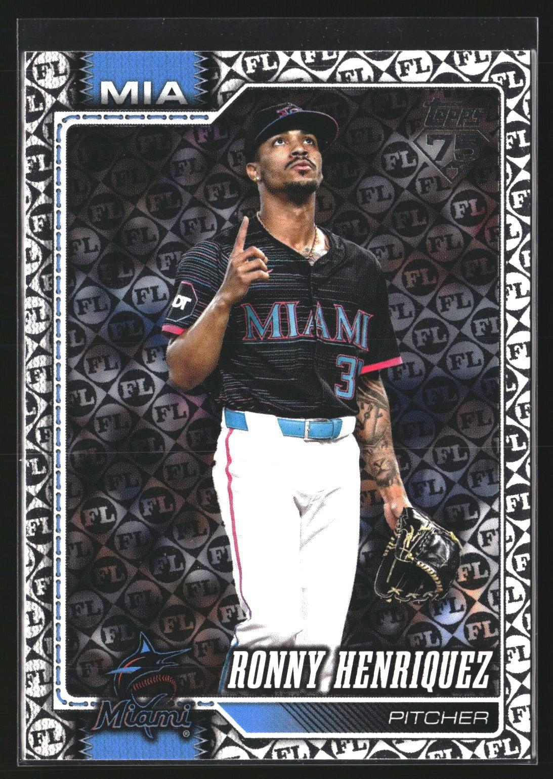 Ronny Henriquez 2026 Topps 290 Spring Training Miami Marlins