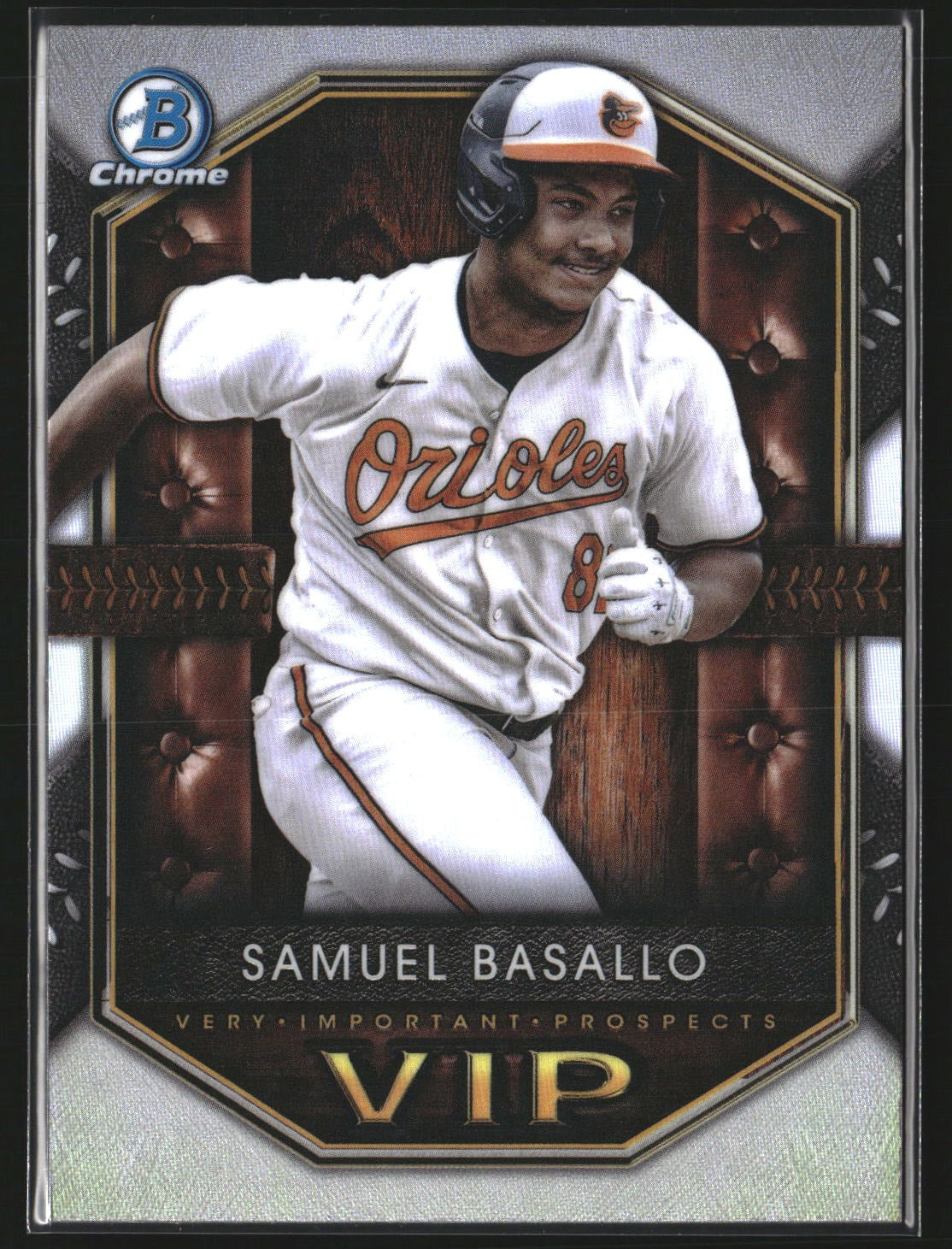 Samuel Basallo 2025 Bowman VIP-4 Very Important Prospects Baltimore Orioles