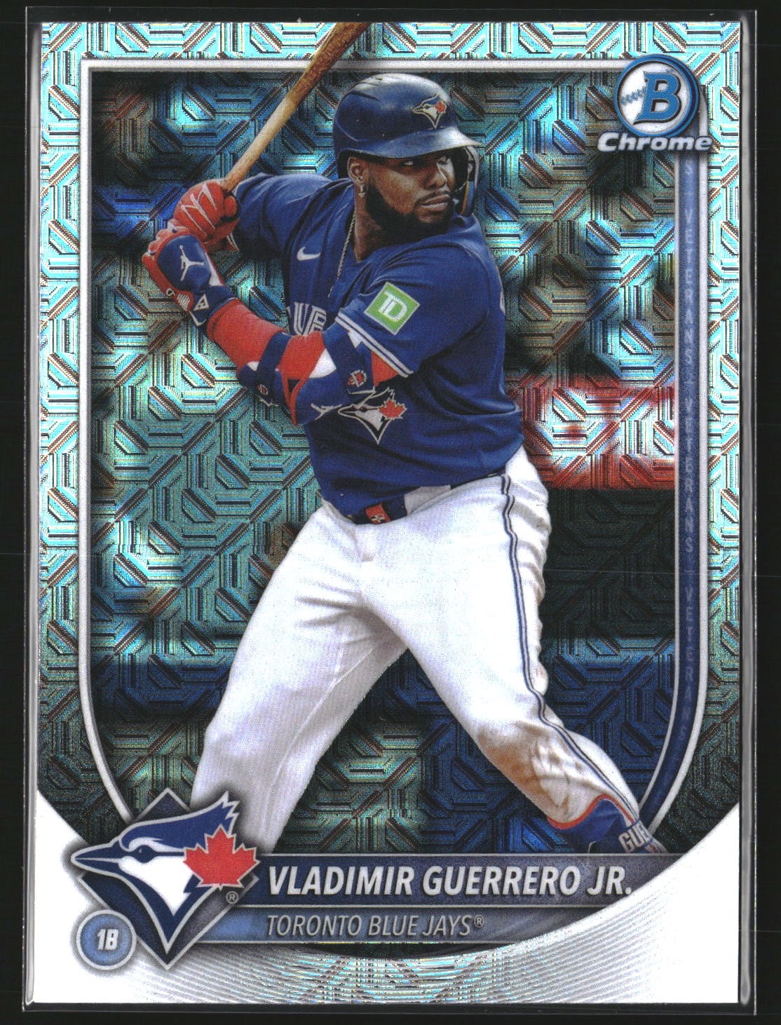 Vladimir Guerrero Jr. 2025 Bowman 27 Mojo Refractor Toronto Blue Jays