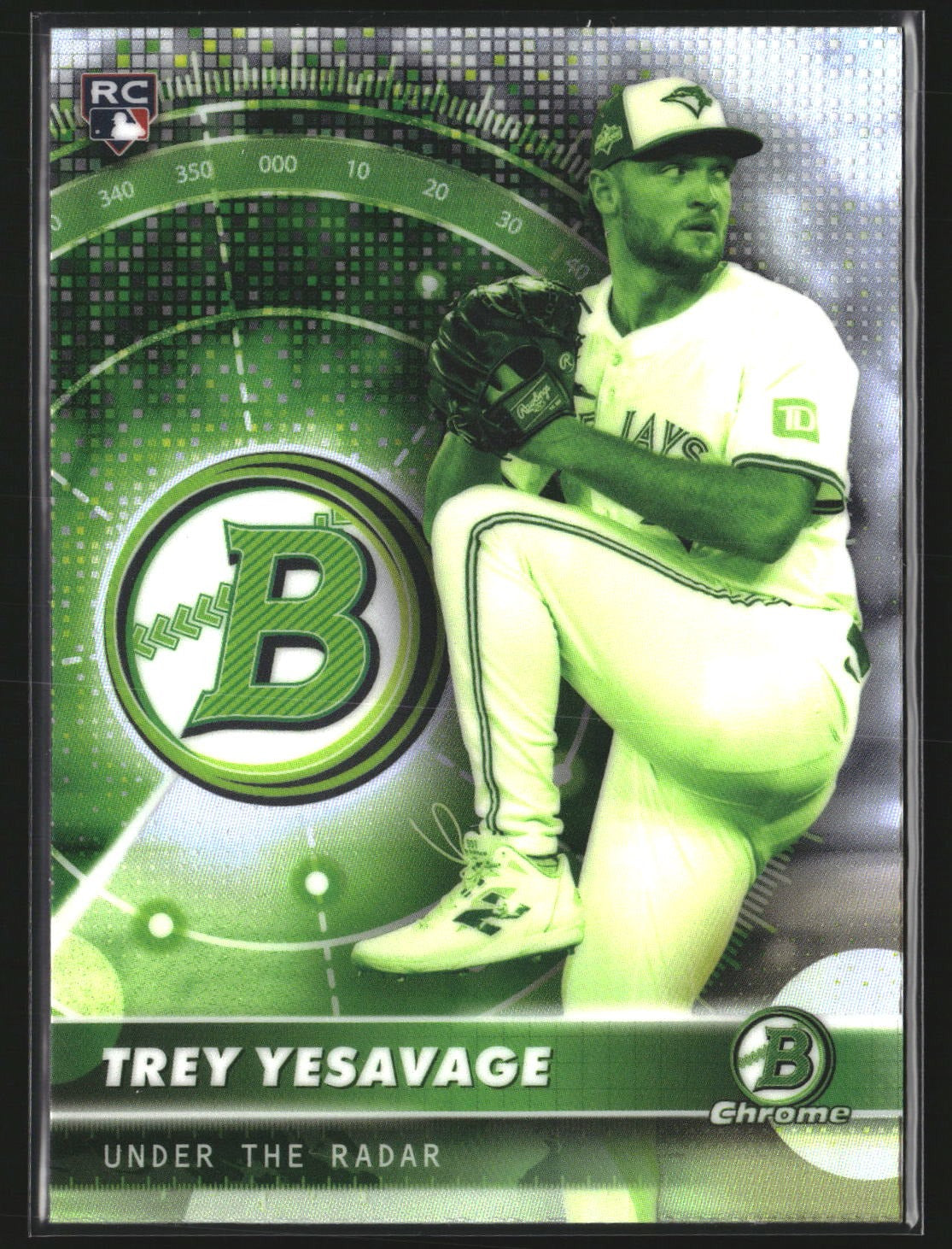 Trey Yesavage 2026 Bowman UR-15 Under the Radar Toronto Blue Jays