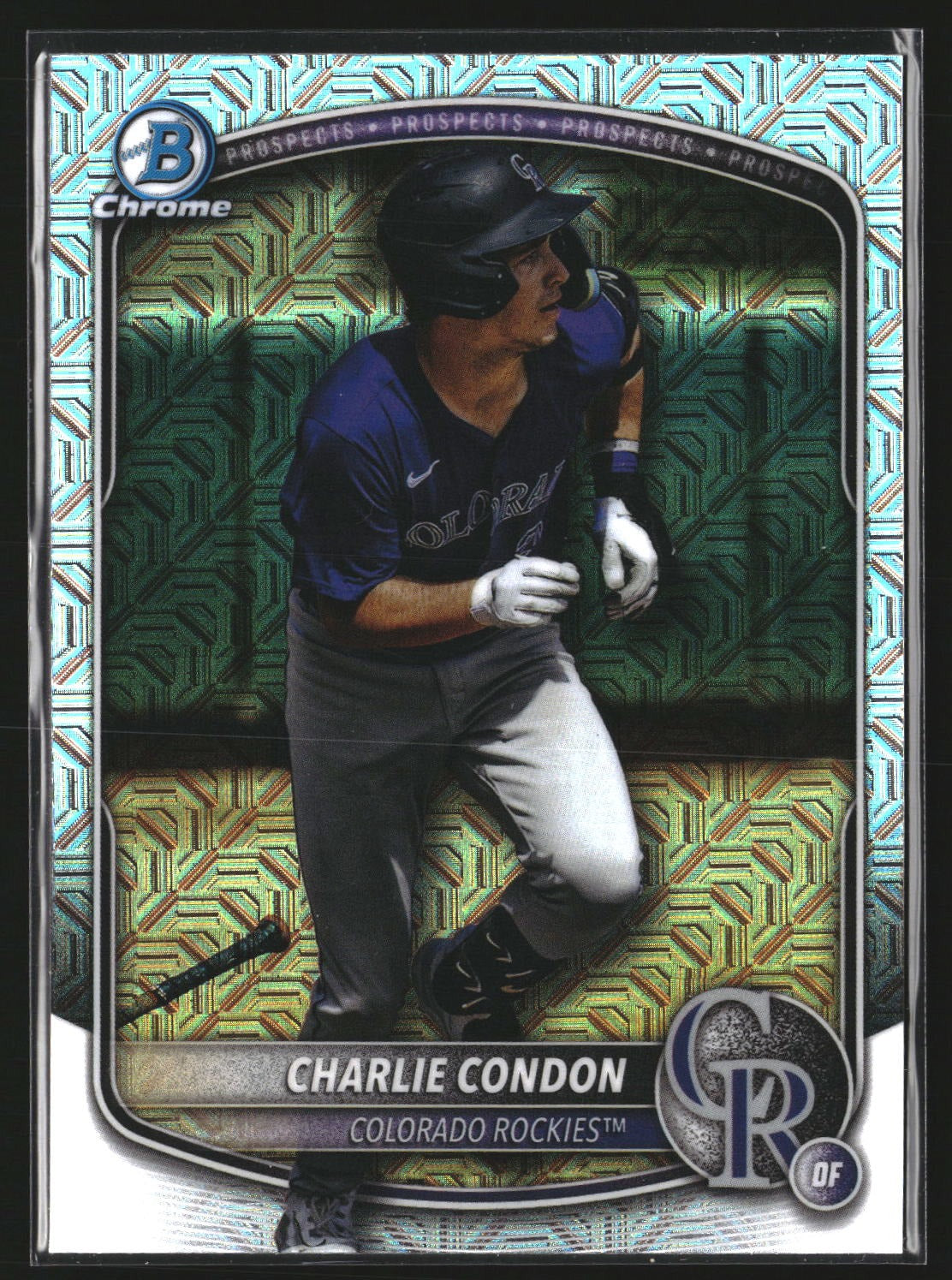 Charlie Condon 2025 Bowman Chrome BCP-248 Prospects Mojo Colorado Rockies