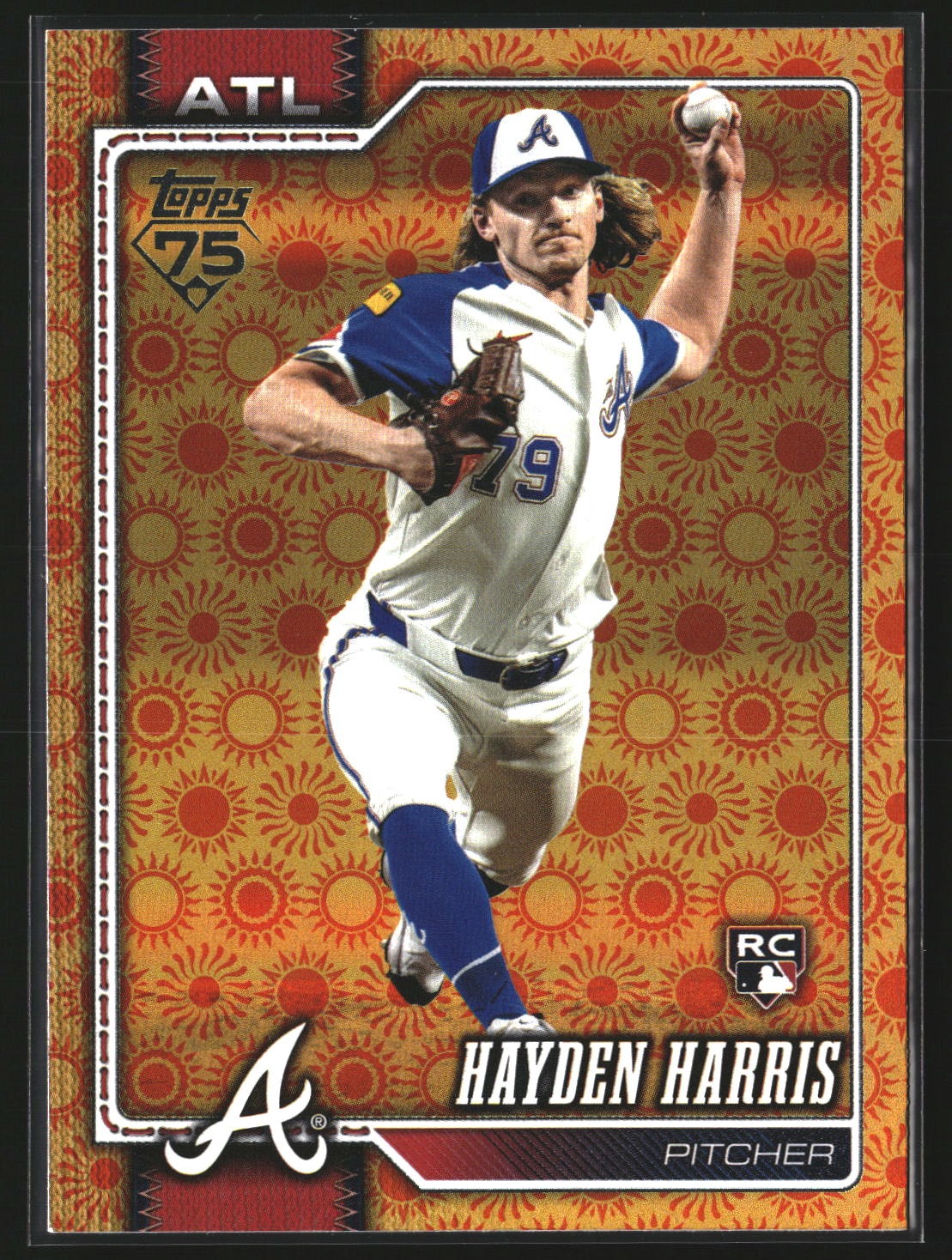 Hayden Harris 2026 Topps 410 Holiday RC RC Atlanta Braves