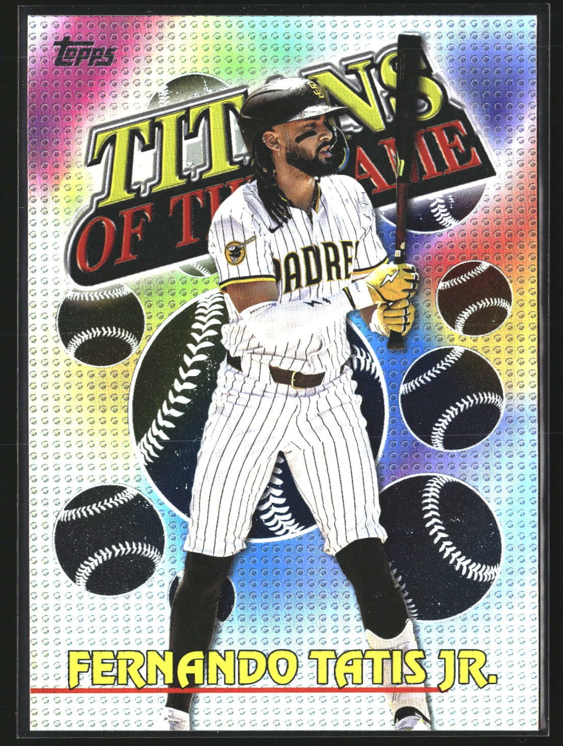 Fernando Tatis Jr. 2026 Topps TOG-19 Titans of the Game San Diego Padres