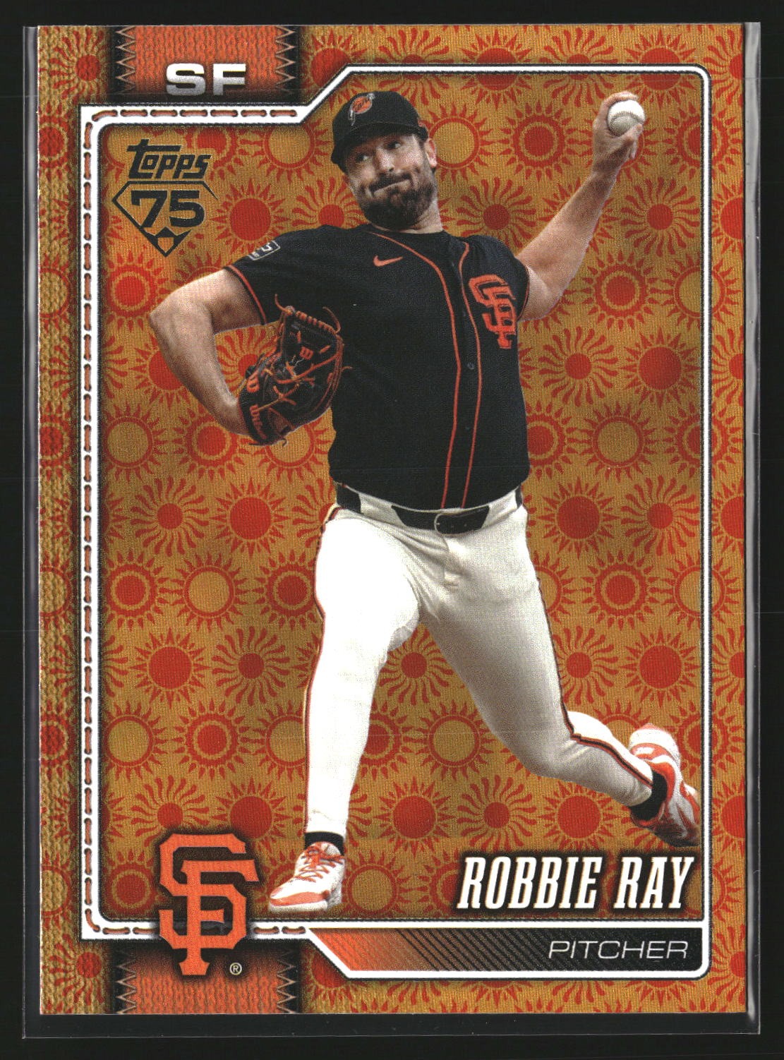 Robbie Ray 2026 Topps 367 Holiday San Francisco Giants