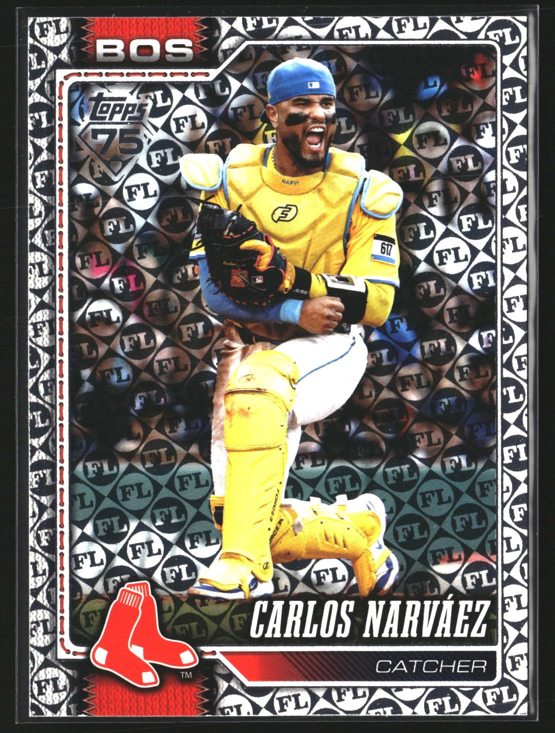 Carlos Narváez 2026 Topps 344 Spring Training Boston Red Sox