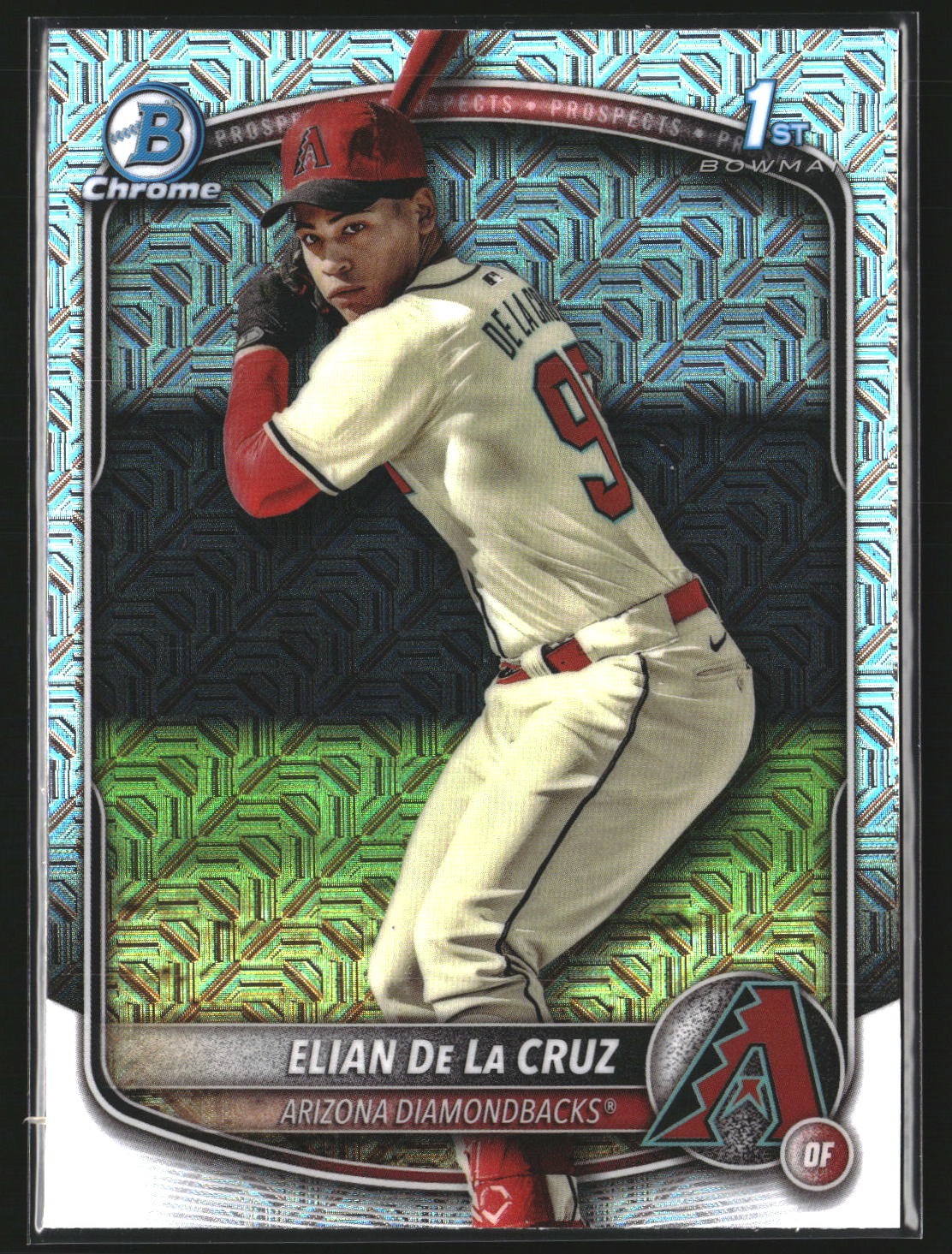 Elian De La Cruz 2025 Bowman Chrome BCP-249 Prospects Mojo Arizona Diamondbacks