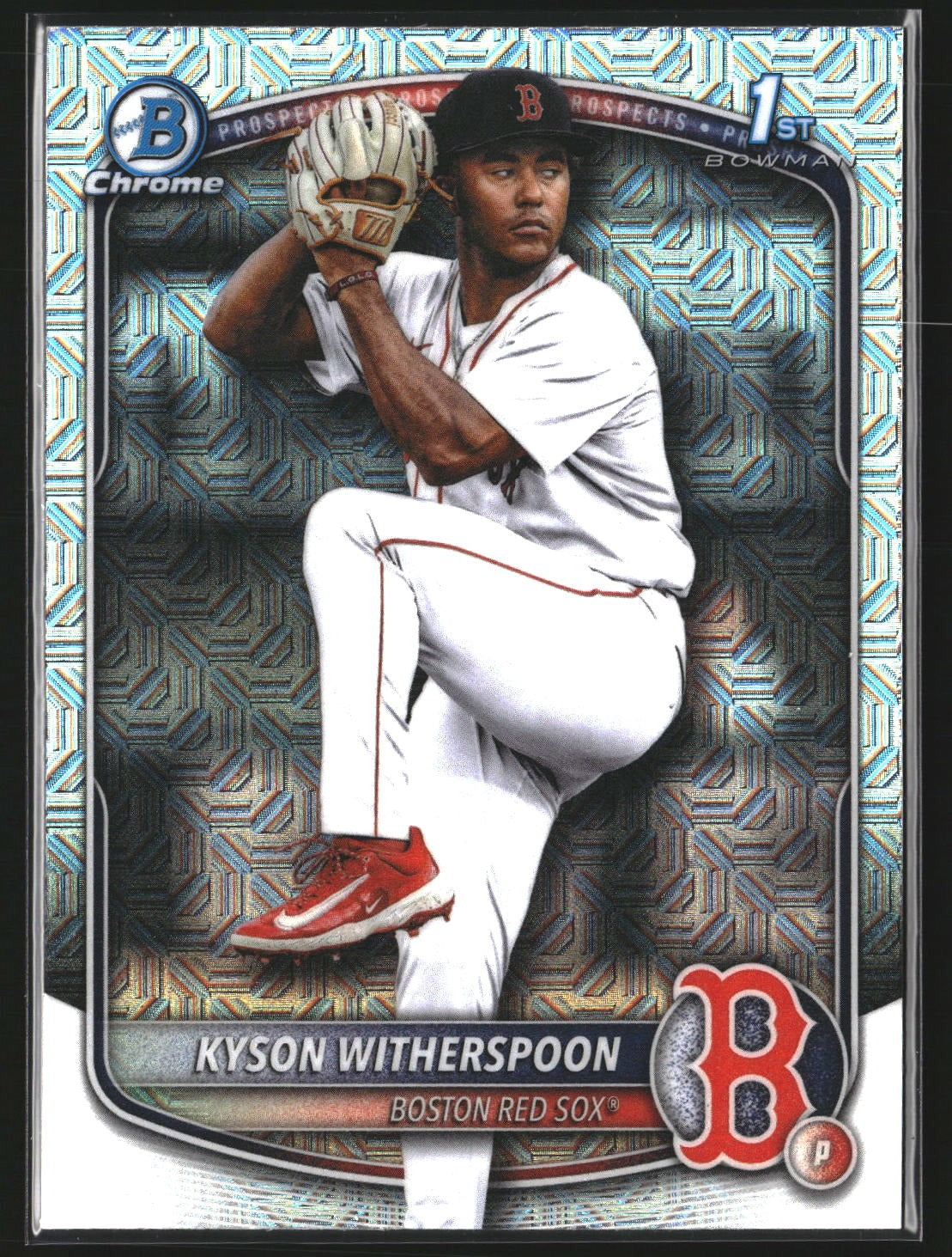 Kyson Witherspoon 2025 Bowman Draft BDC-29 Chrome Mojo Refractor Boston Red Sox