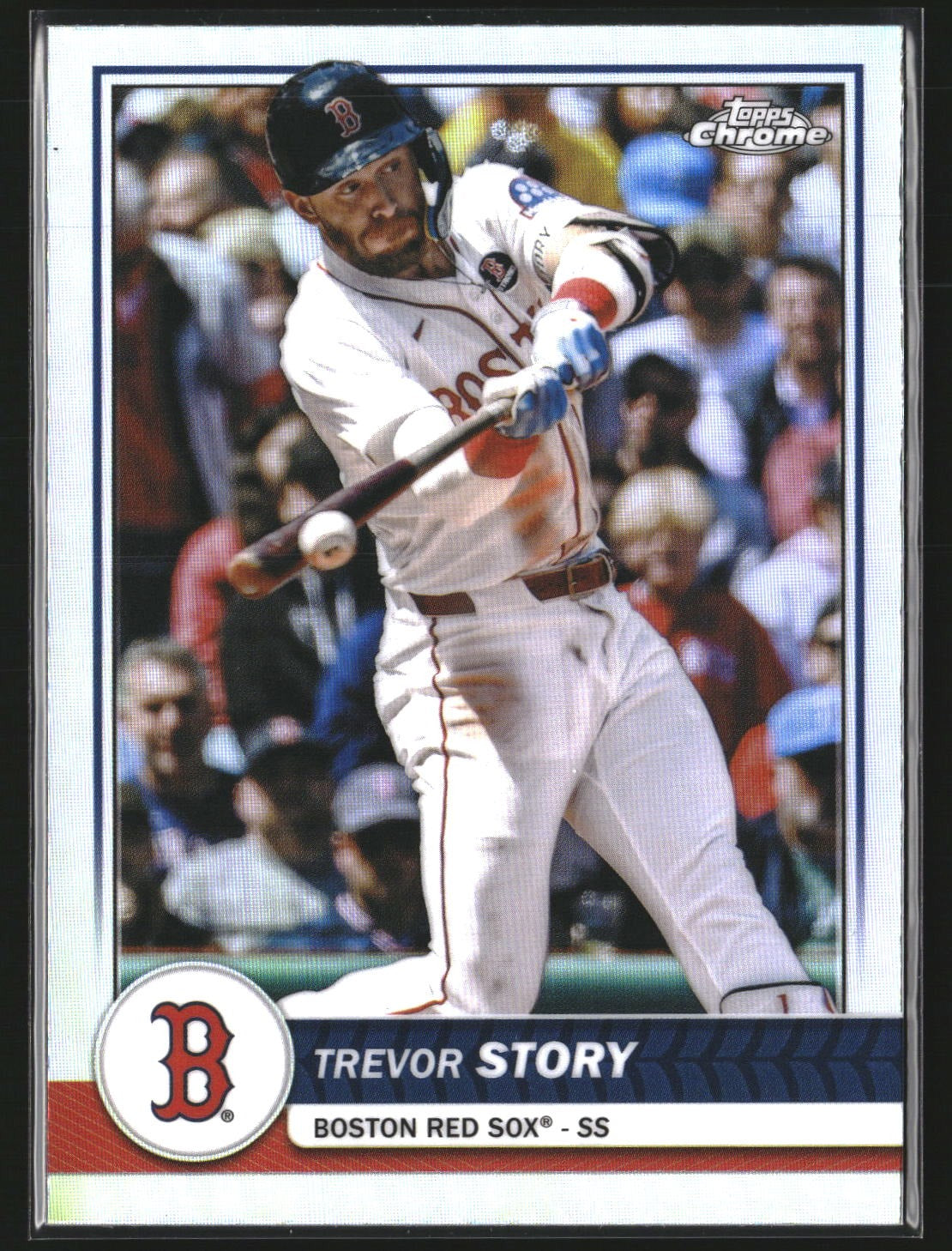 Trevor Story 2026 Topps 21 Flagship Collection Chrome Boston Red Sox