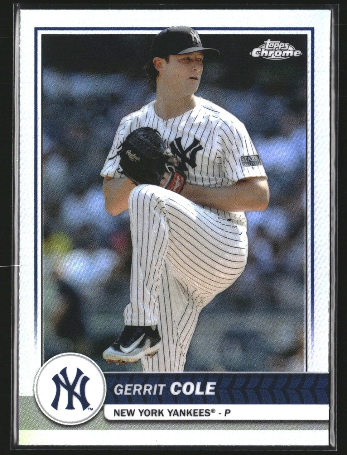 Gerrit Cole 2026 Topps 82 Flagship Collection Chrome New York Yankees