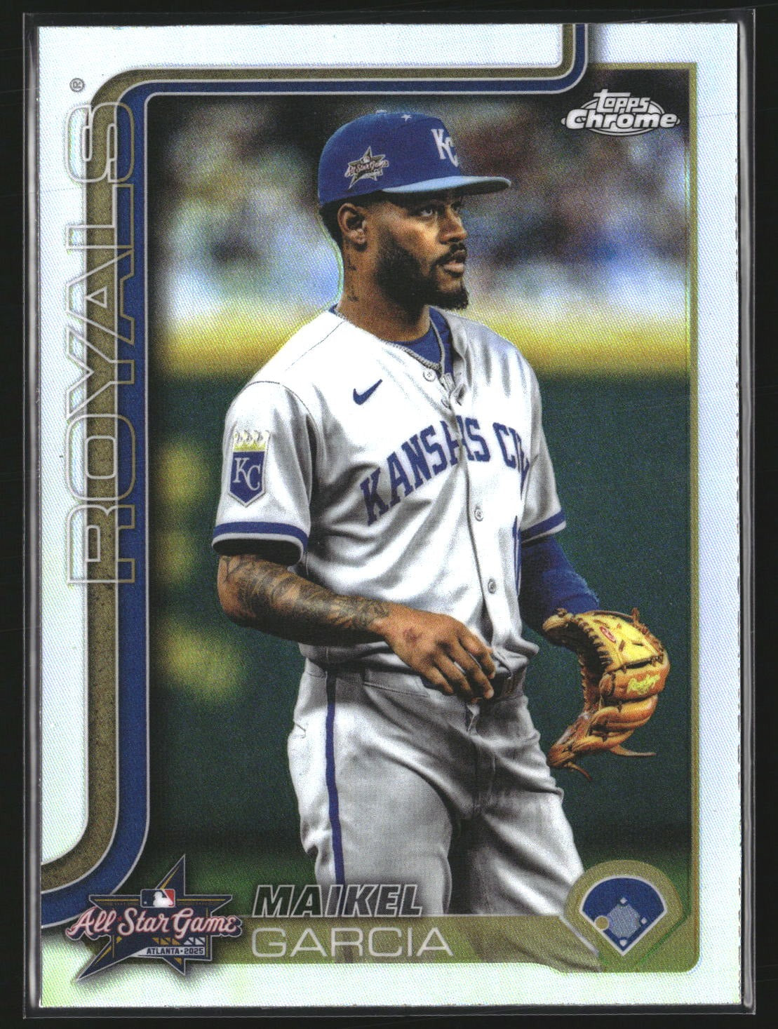 Maikel Garcia 2025 Topps Chrome Update ASGC-28 2025 All-Star Game Royals