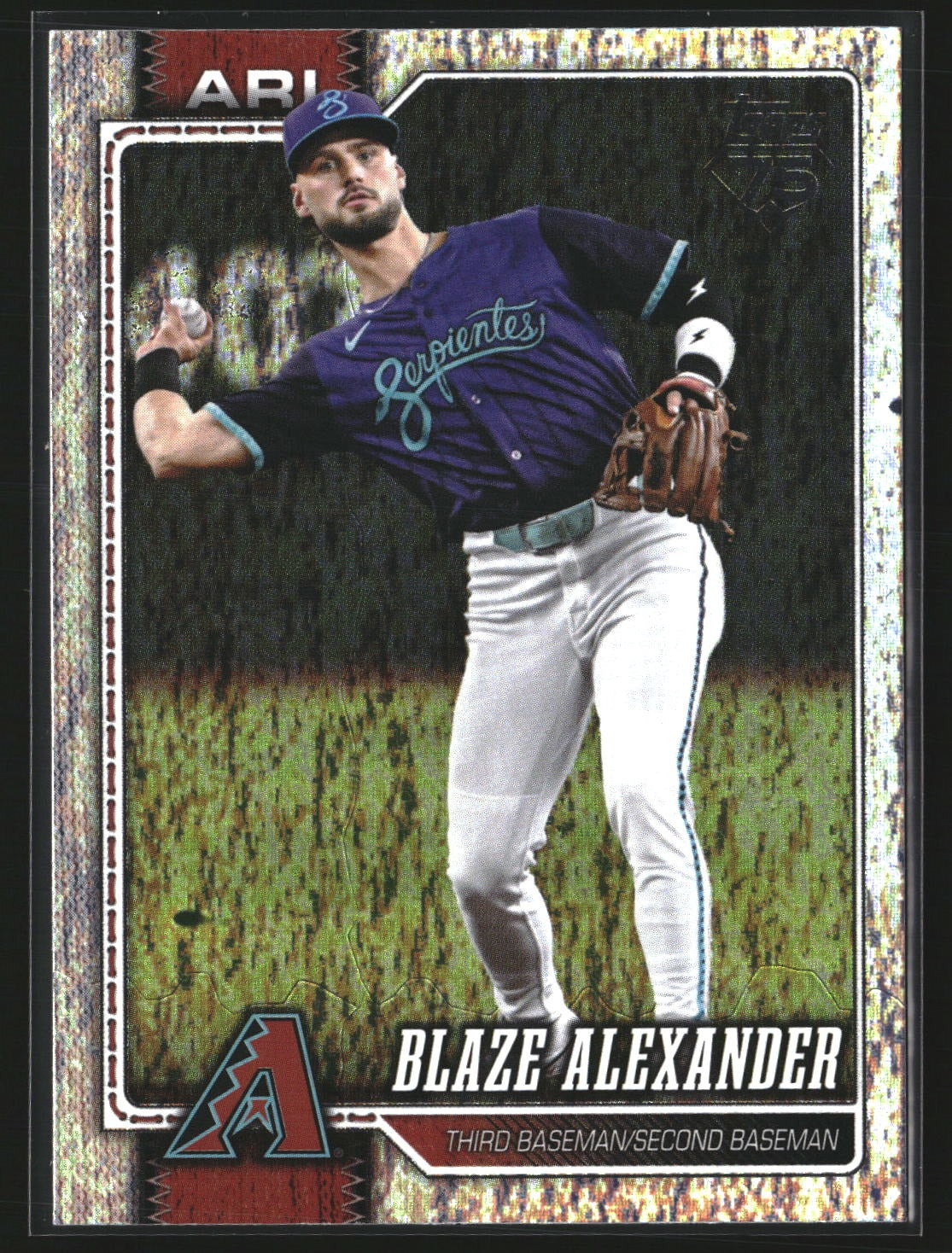 Blaze Alexander 2026 Topps 6 Holo Foil Arizona Diamondbacks