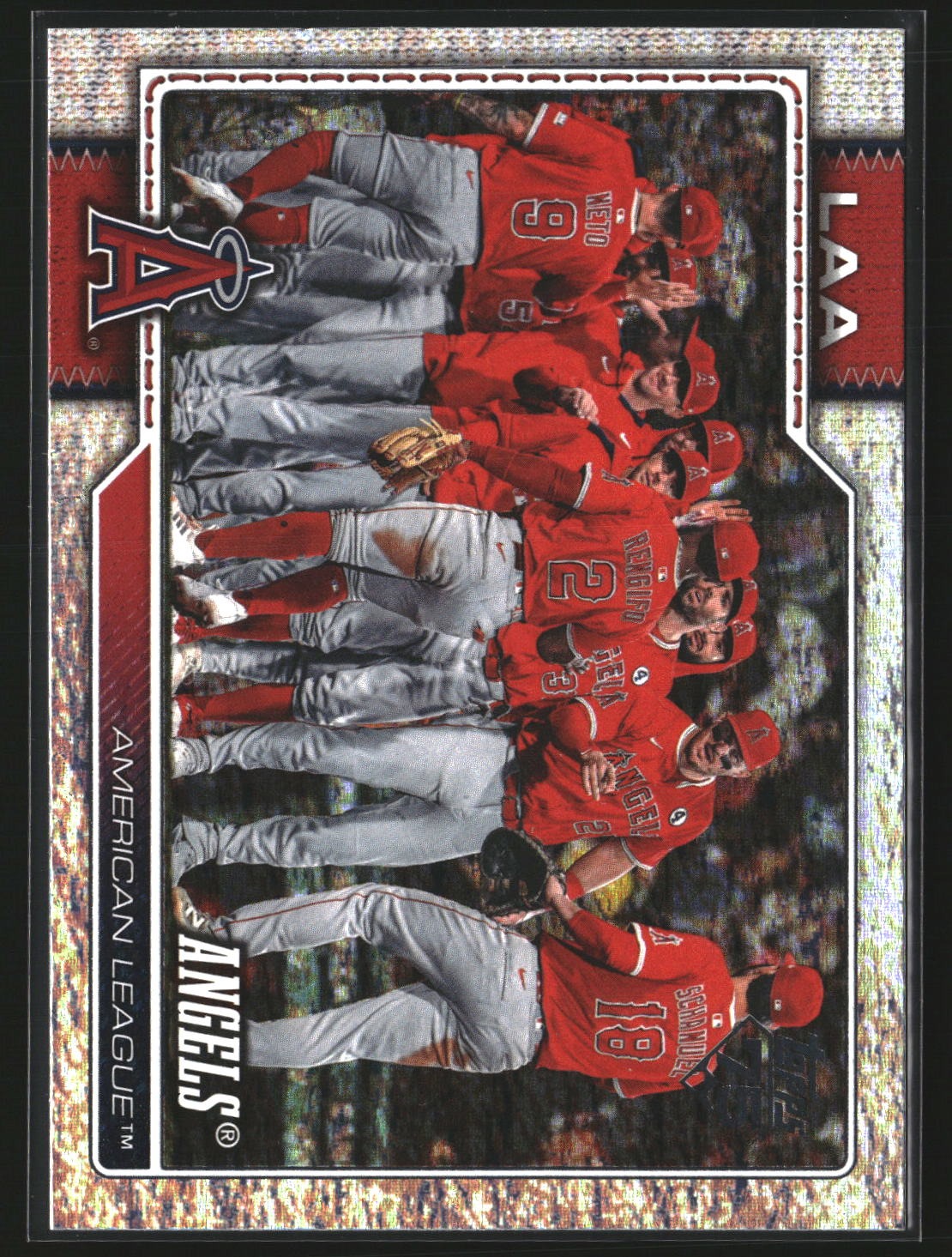 Angels 2026 Topps 476 Holo Foil Los Angeles Angels