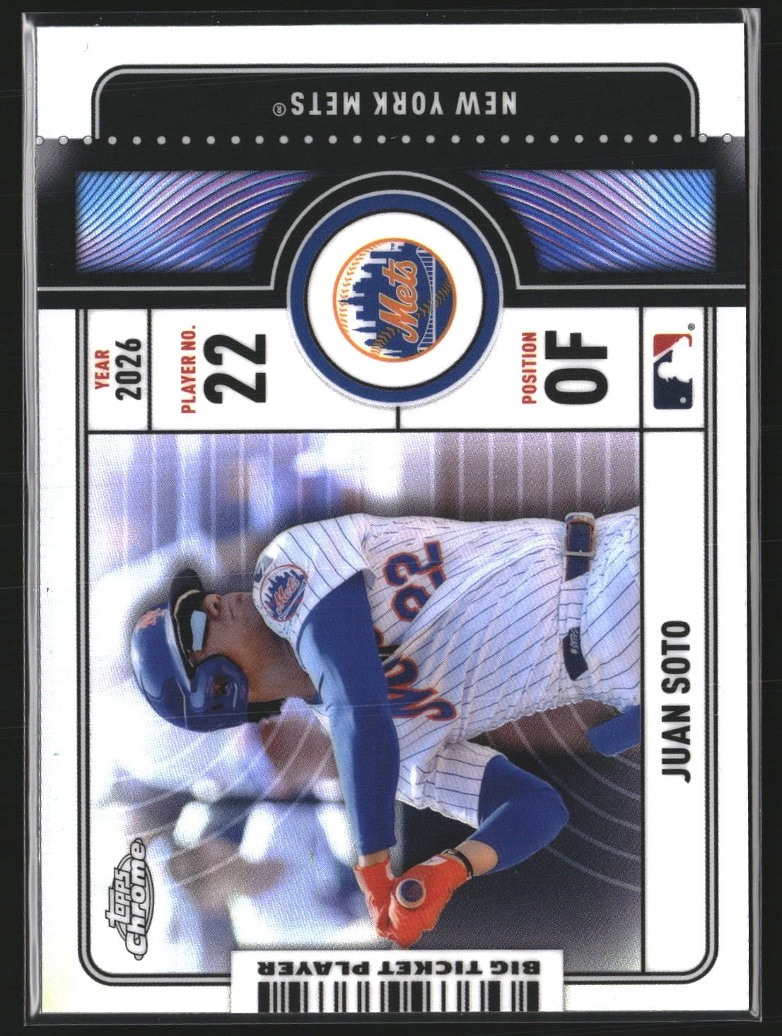 Juan Soto 2026 Topps BTP-11 Big Ticket Players New York Mets