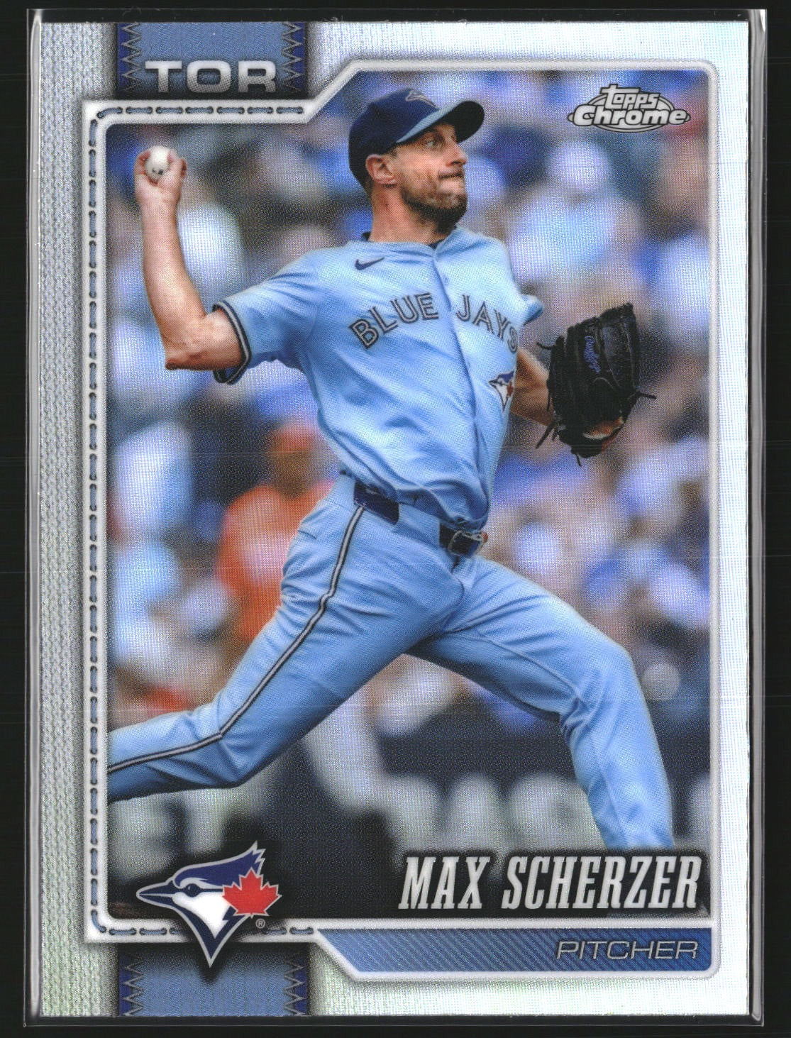Max Scherzer 2026 Topps Chrome 148 Refractor Toronto Blue Jays