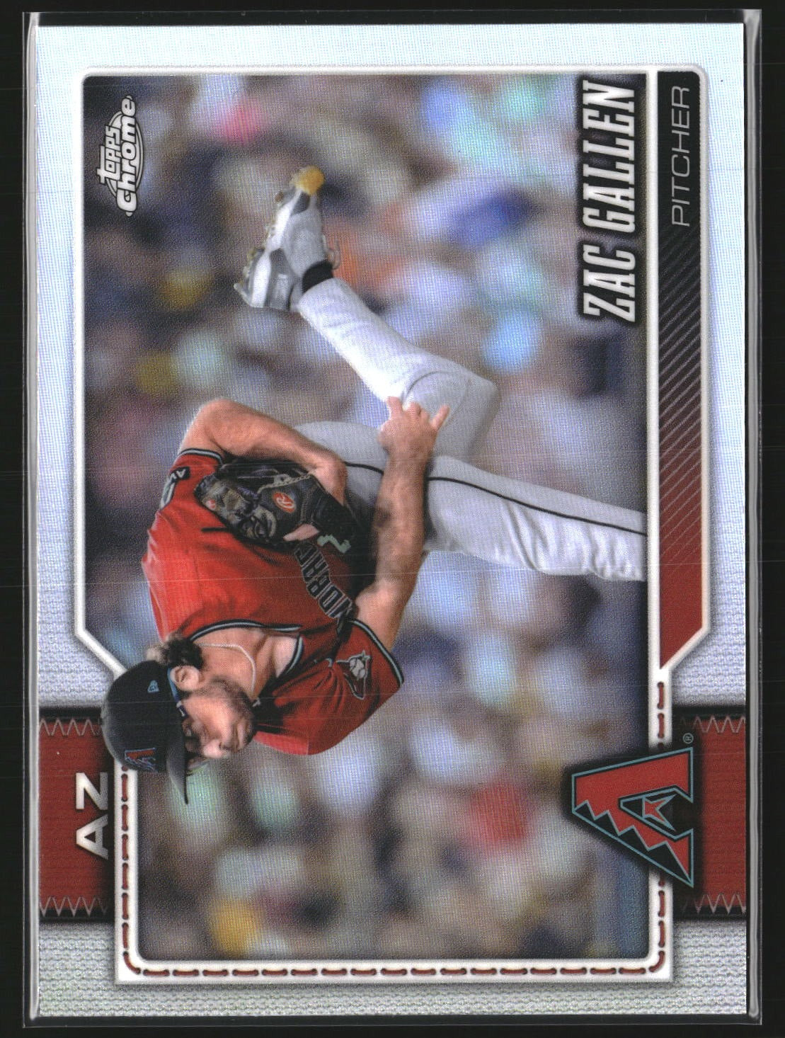 Zac Gallen 2026 Topps Chrome 158 Refractor Arizona Diamondbacks