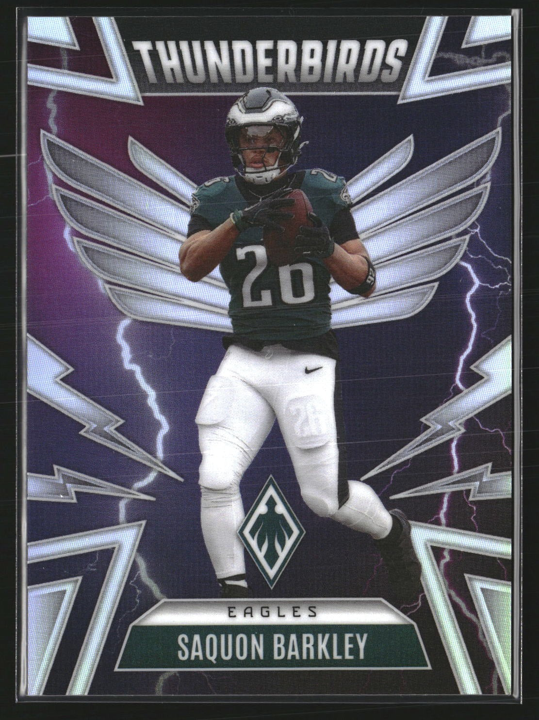 Saquon Barkley 2025 Panini Phoenix 42 Thunderbirds Philadelphia Eagles